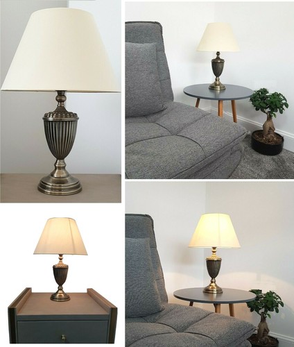 Vintage table lamp antique - table,