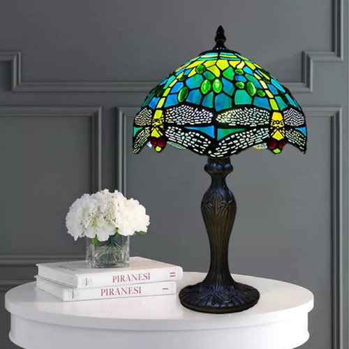 Tiffany style green - style, 10"
