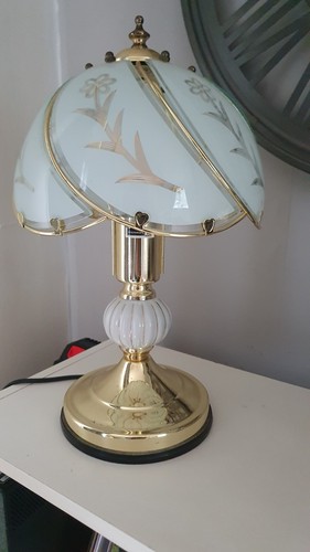 Vintage brass gold desktop - vintage,