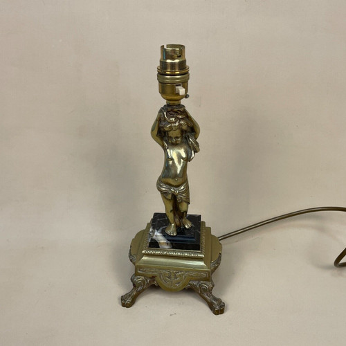 Antique metal gold - antique, lamp