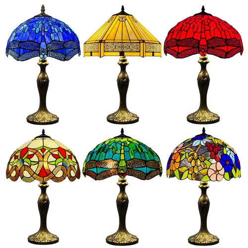 Inch tiffany table lamps - 16,