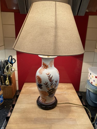 Antique ceramic lamp light - lamp,