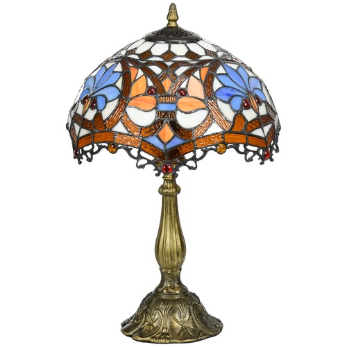 Homcom antique table - lamp,, for