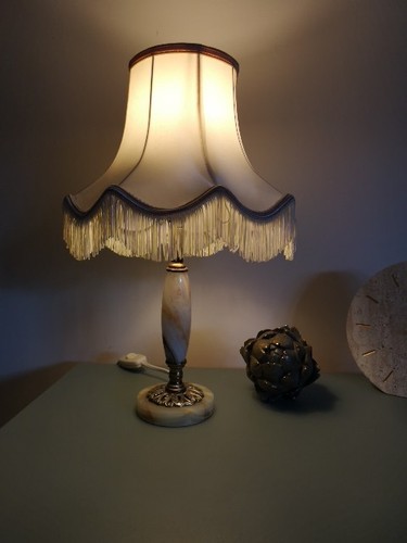 Vintage natural onyx table - vintage,