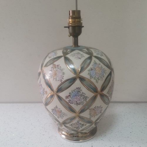 Stunning antique ceramic - antique, lamp