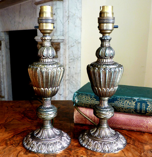 Pair table lamps - pair,