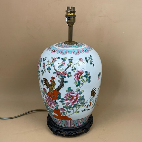 Antique ceramic lamp light - antique,