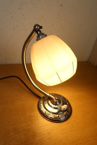 Art deco chrome table - art,
