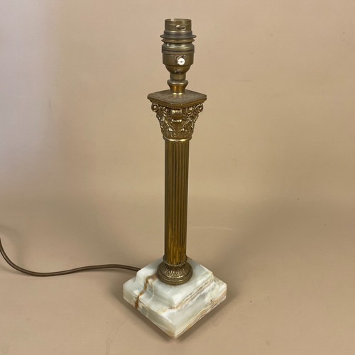 Antique onyx marble gold brass - marble,