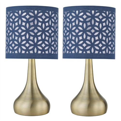 Set antique brass - of, touch