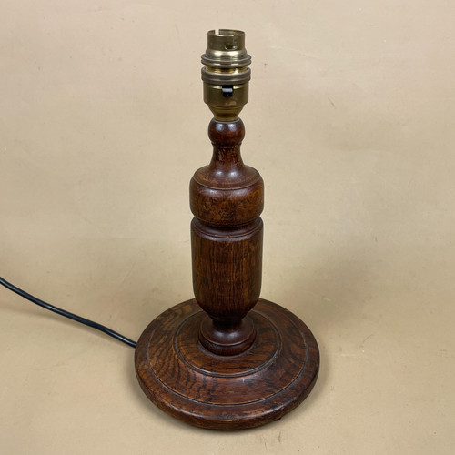 Wood lamp round - wood, wooden
