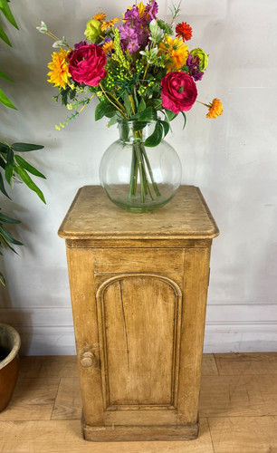 Vintage antique pine pot - antique,