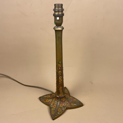 Vintage wood lamp wooden - vintage,