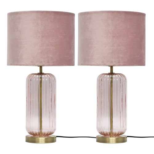 Set ribbed glass 49cm - set, 2