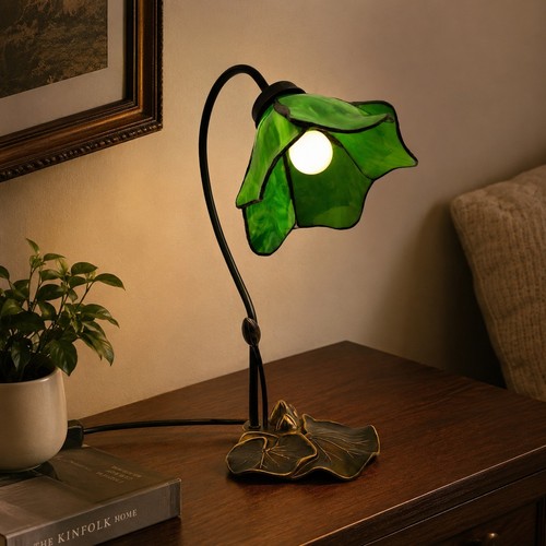 Antique tiffany style green - antique,