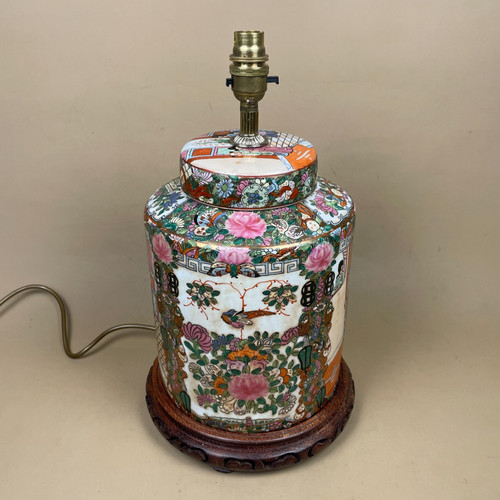 Oriental ceramic lamp light - oriental,
