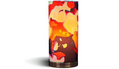 Bedside table lamp abstract - bedside,