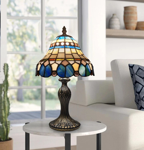 Tiffany style stained - tiffany, glass