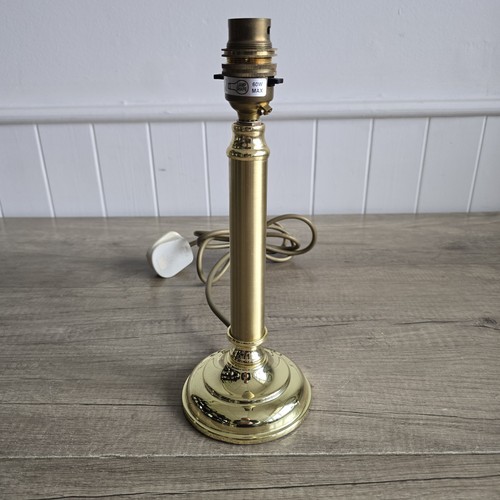 Table lamp vintage bhs - table, brass